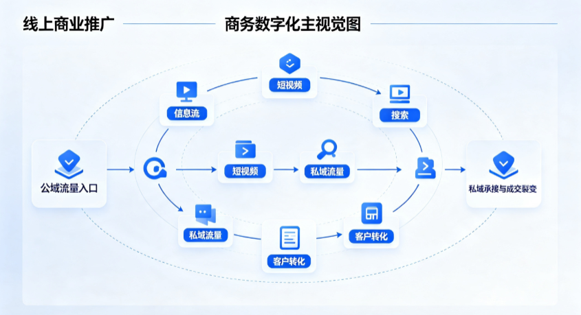 红河县线上商业推广怎么做？全域流量闭环搭建与低成本转化实战指南