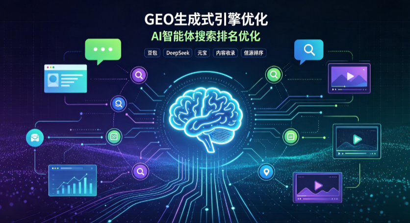 红河县GEO 浪潮来袭：生成式引擎优化崛起，创作者争抢豆包、DeepSeek、元宝智能体流量入口